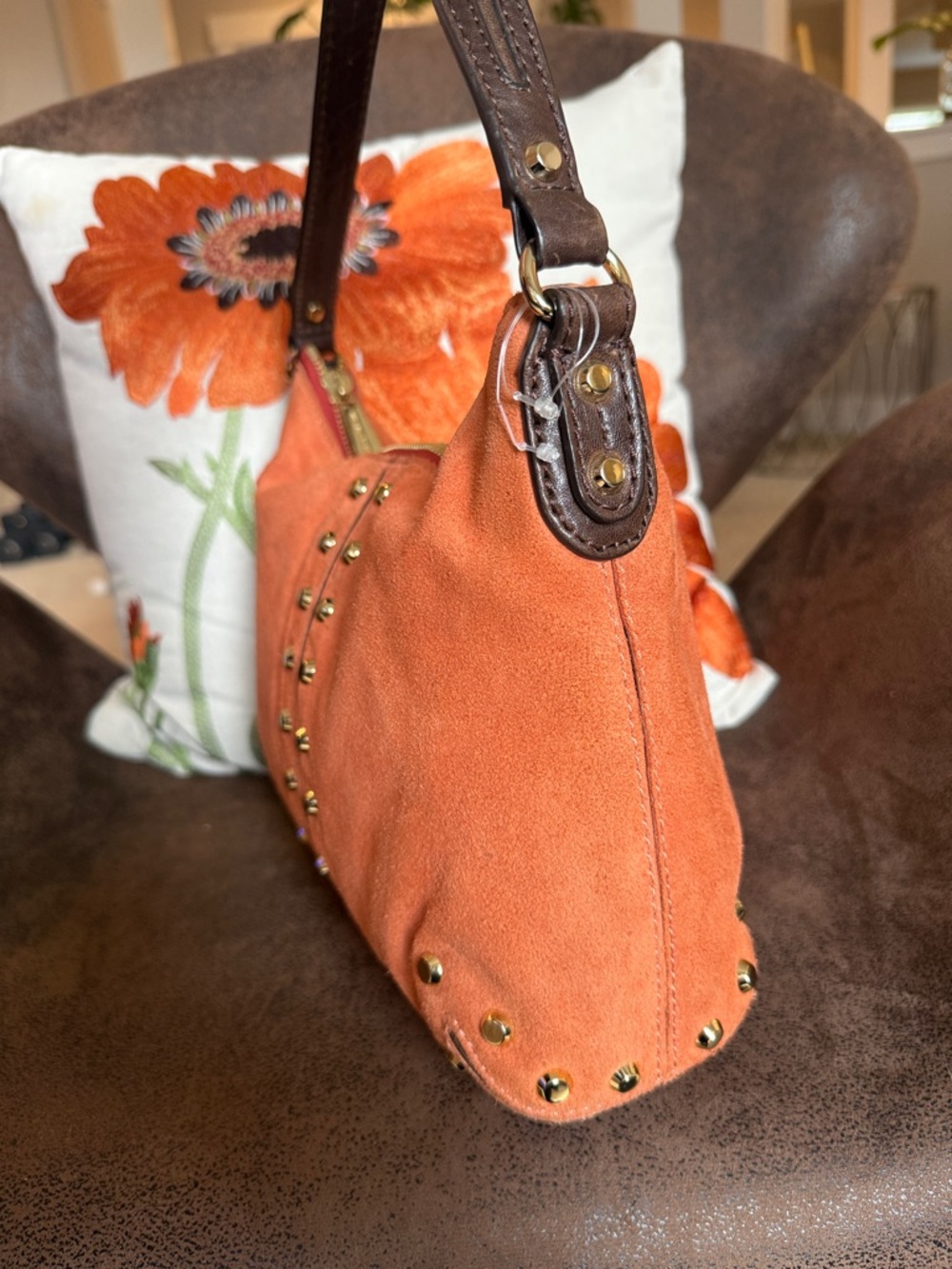 MICHAEL KORS SUEDE BAG - Picture 11 of 15